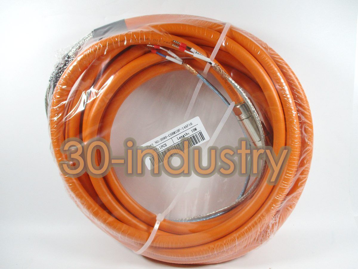10 Meter Servo Power Cable 2090-CSBM1DF-14AF10 - 1PCS - BRAND NAME UNKNOWN