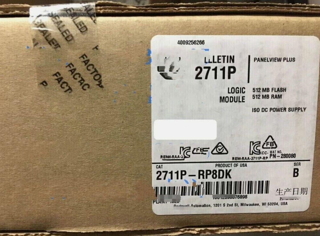 Allen Bradley 2711P-RP8DK Factory Sealing: Professional industrial sealing solution. - ALLEN BRADLEY