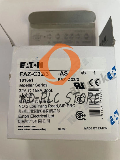 1PCS EATON MOELLER FAZ-C32/3