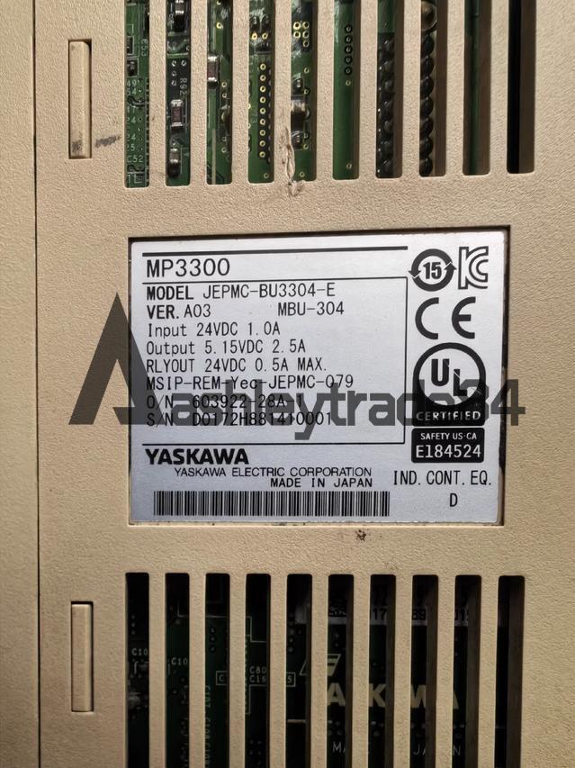 used 1PCS Yaskawa PLC Controller JEPMC-BU3304-E
