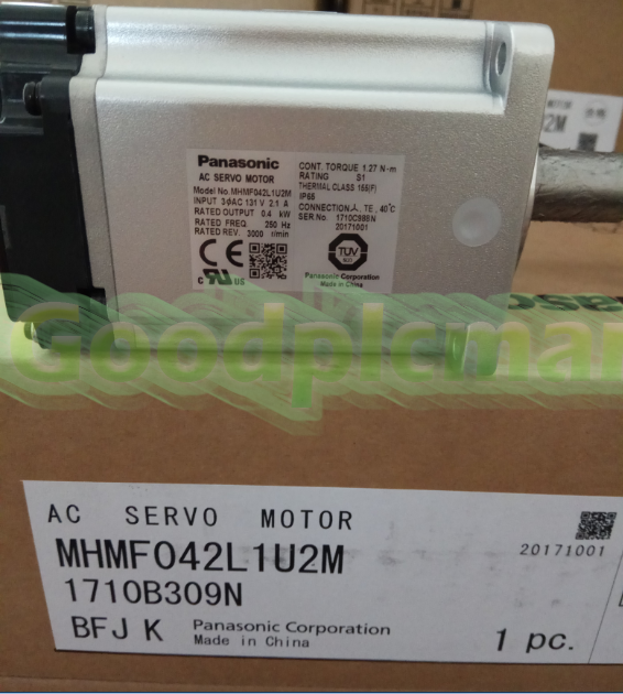 PANASONIC AC SERVO MOTOR MHMF042L1U2M 1Pcs/