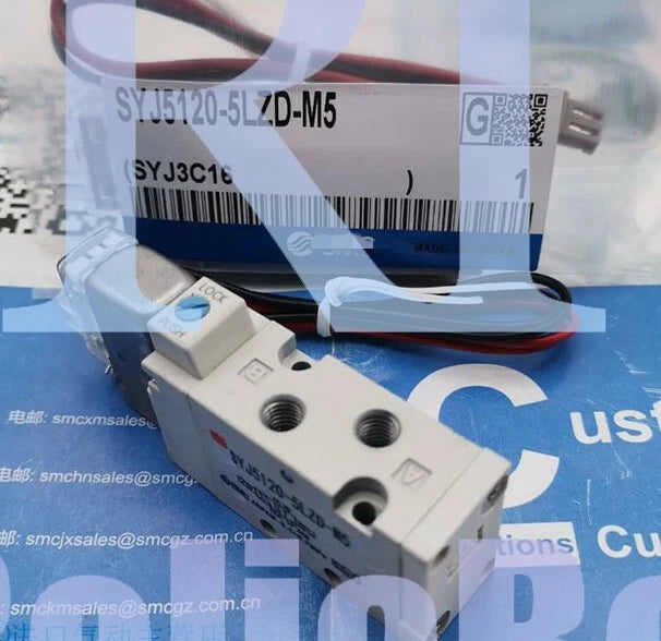 1PC SMC SYJ5120-5LZD-M5 Solenoid Valve SYJ51205LZDM5