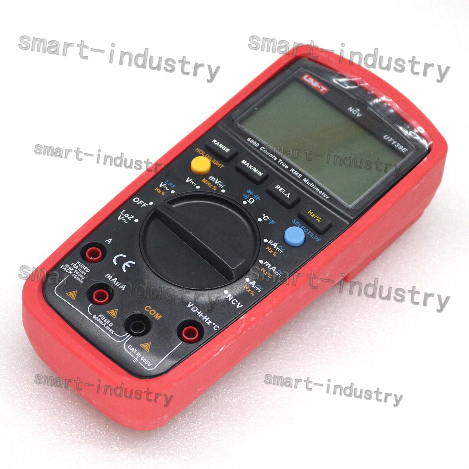 new UNI-T True RMS Digital Multimeter LCD DMM LPF LoZ NCV Ammeter Multitester UT139E