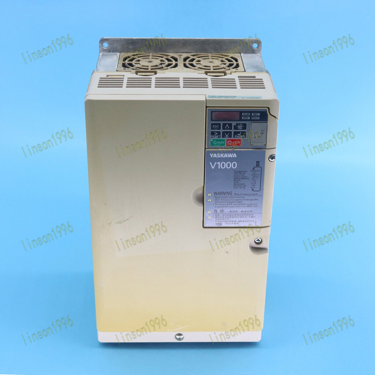 Used Yaskawa Inverter yaskawa CIMR-VB4A0031FBA 15KW/11KW 380V V1000 - YASKAWA