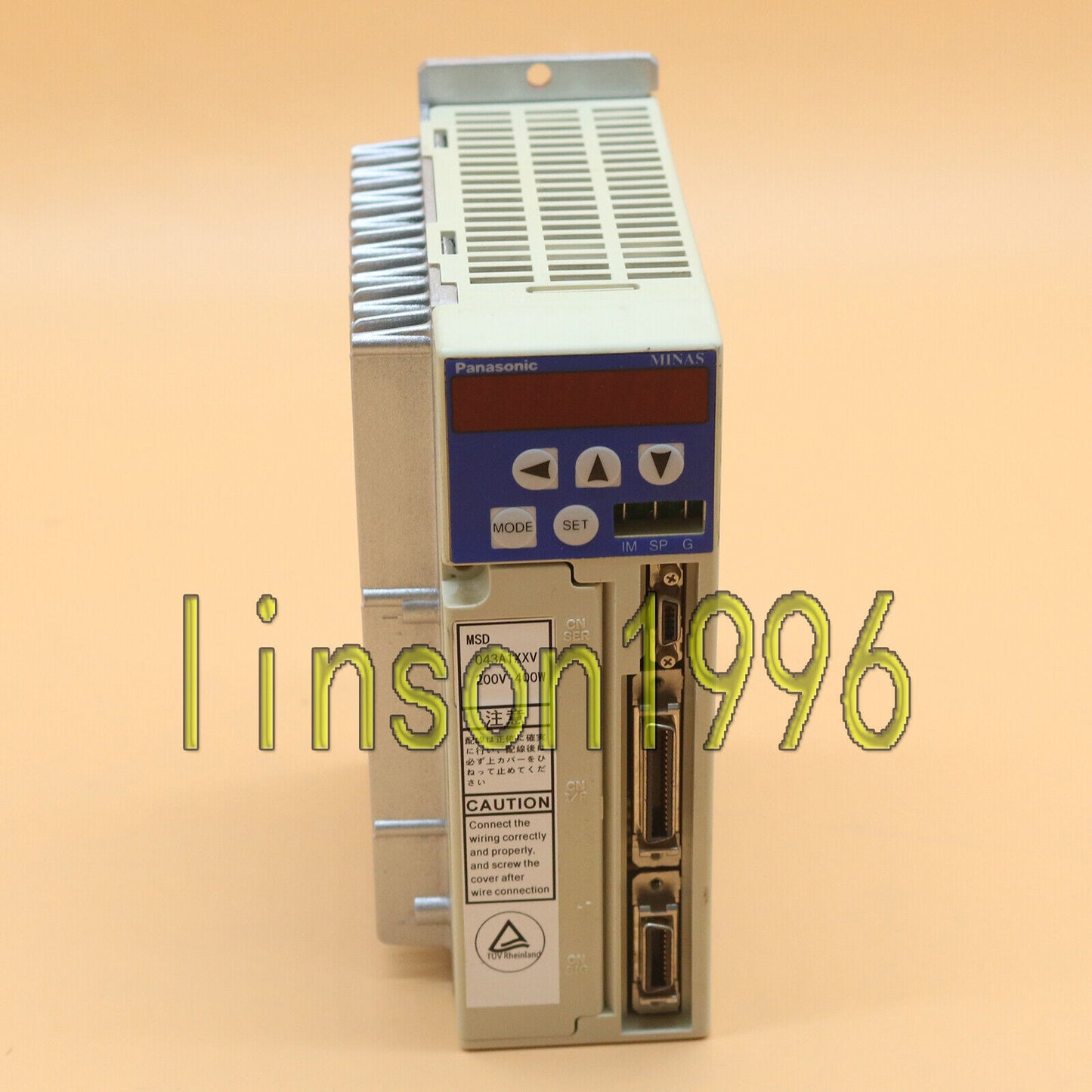 Used Panasonic MSD043A1XXV Servo Driver - PANASONIC