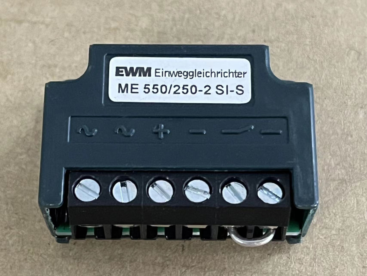 new EWM Einweggleichrichter ME 550/250 --2 Si-S Rectifier