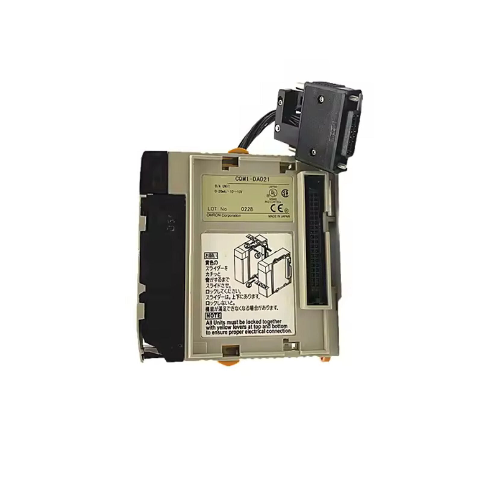 OMRON CQM1DA021 PLC MODULE - OMRON