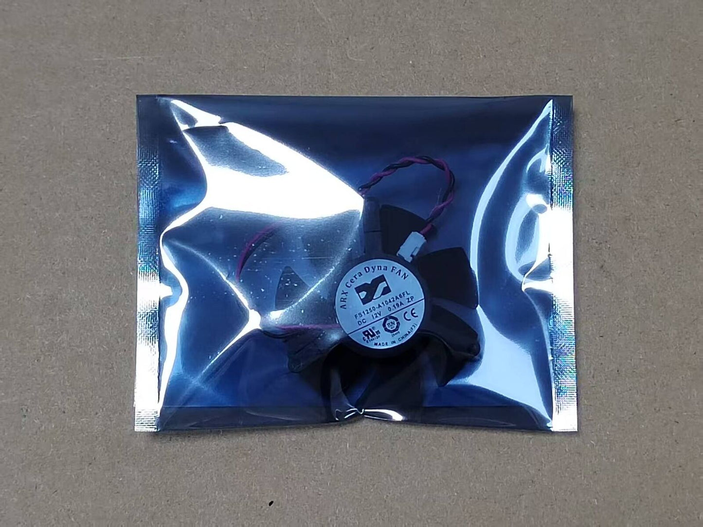 new For ARX FS1250-A1042A6FL DC 12V 0.19A 2-Wire Server Round Fan