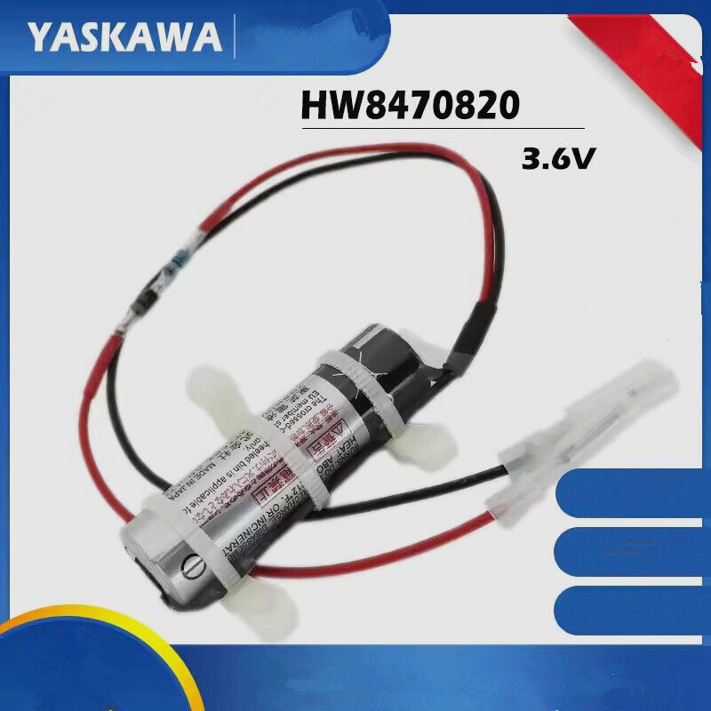 new 1pcs HW8470820 Battery for Yaskawa Manipulator Toshiba ER6V/3.6V with Plug