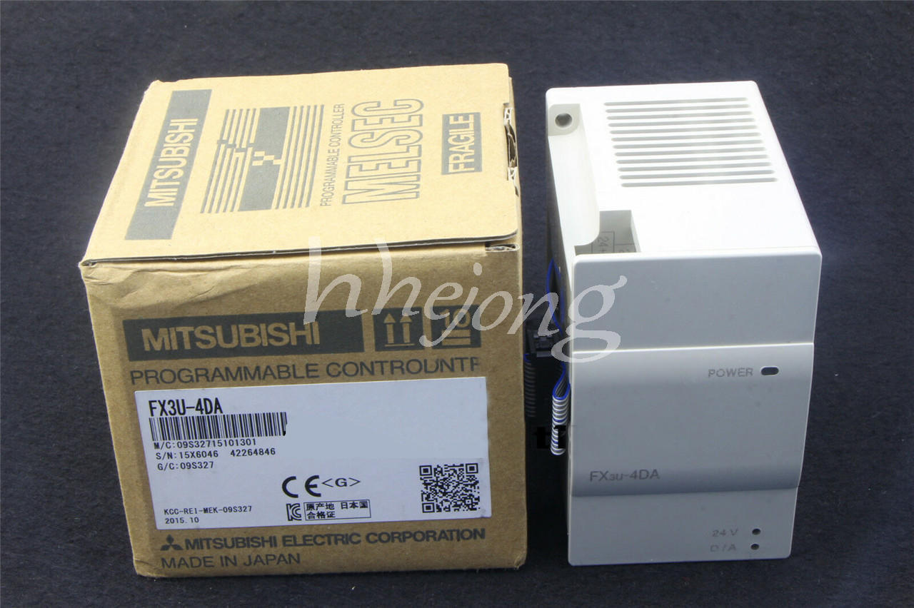 new 1PCS Mitsubishi PLC analog module FX3U-4DA - MITSUBISHI