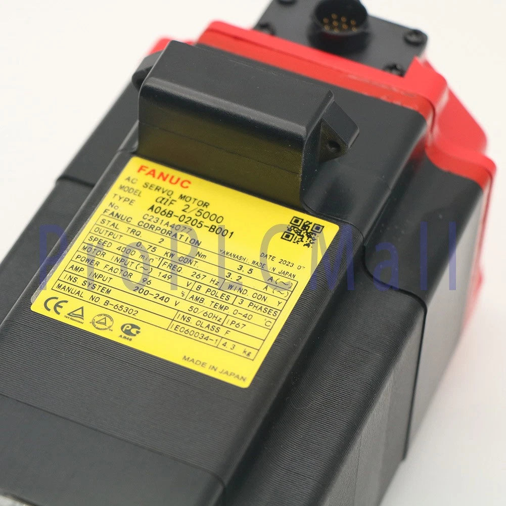 Fanuc 1PCS Servo Motor A06B-0205-B001