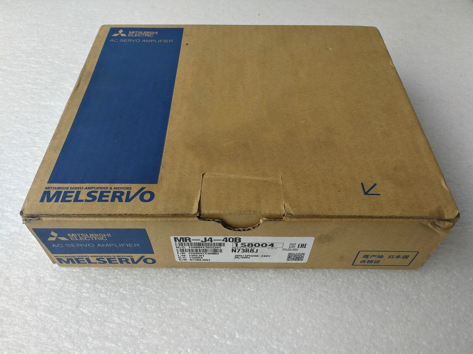Mitsubishi MRJ440B Servo Amplifier 400W One-Year Warranty - MITSUBISHI