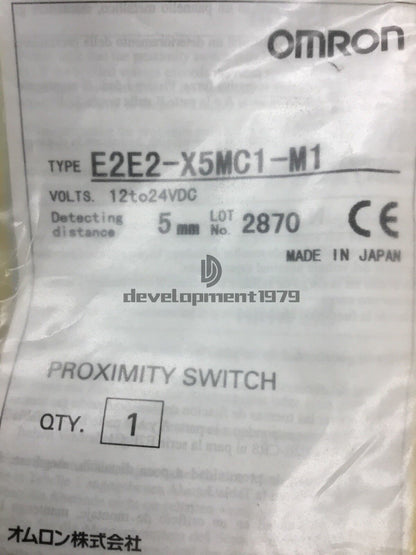 new one Omron E2E2-X5MC1-M1 Inductive Proximity Sensor