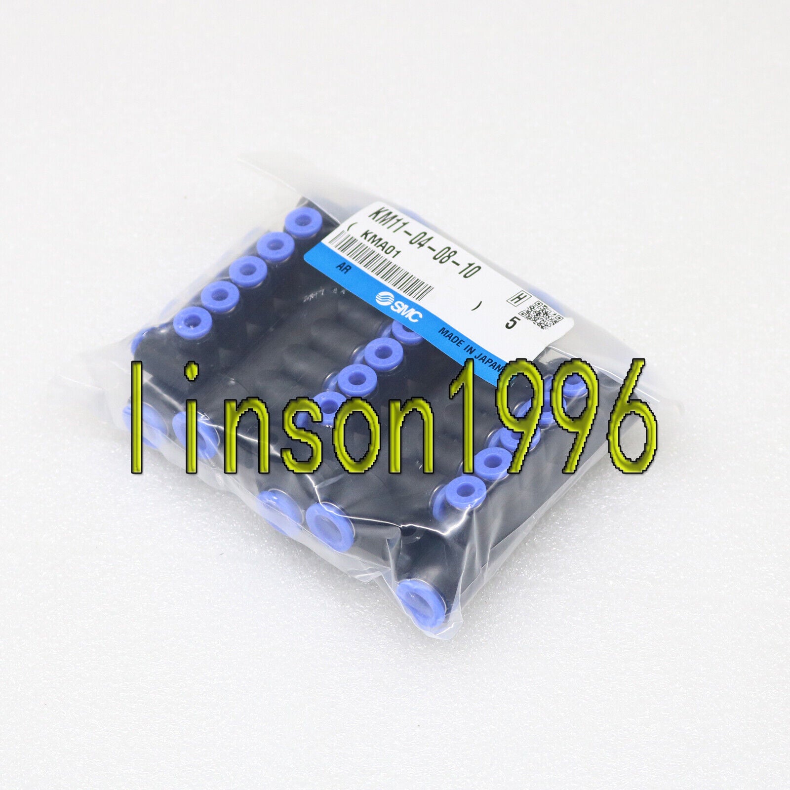 1 Bag/5 Piece SMC Multi-Tube Connector KM11-04-08-10 FAST - SMC