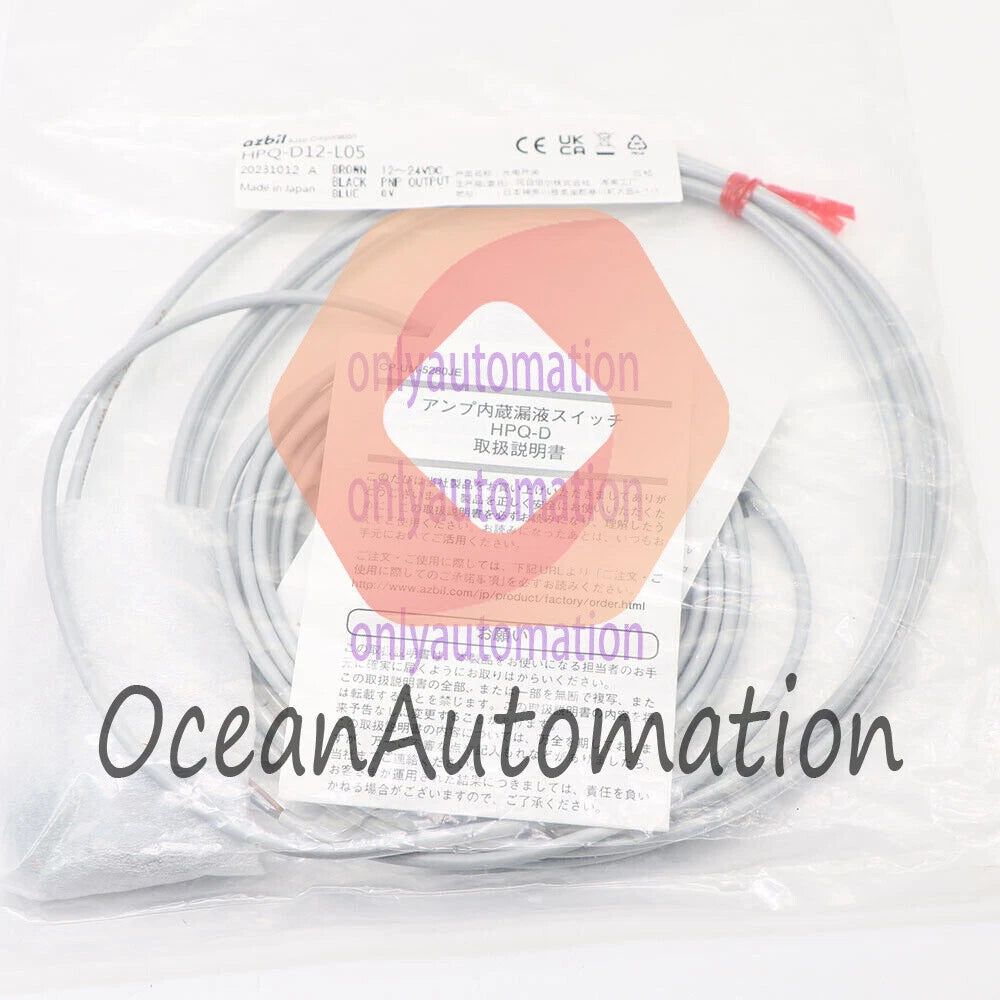 1PCS AZBIL HPQ-D12-L05 OPTICAL LIQUID LEAK DETECTOR/DETECTION SENSOR~