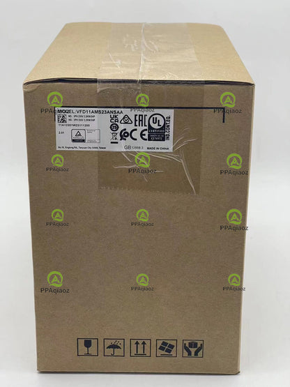 Delta VFD11AMS23ANSAA VFD Inverter, 3HP, 2.2KW, 3Phase, 200V-240VAC - DELTA