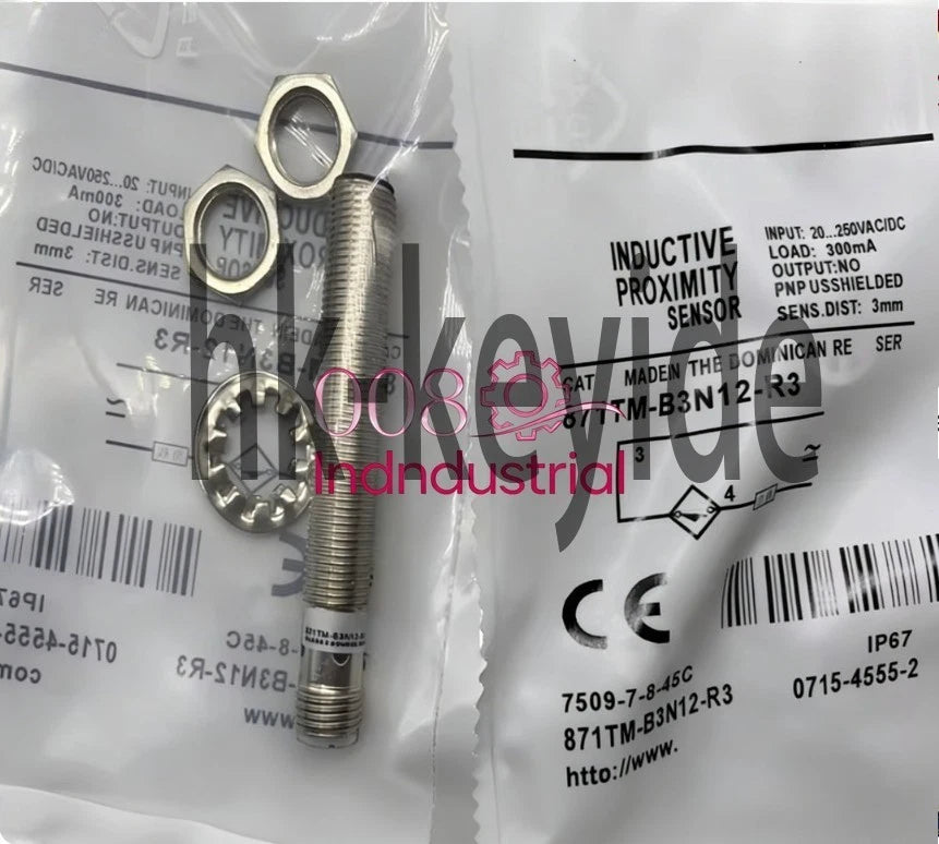 1Pcs FIT FOR Proximity switch sensor 871TM-B3N12-R3