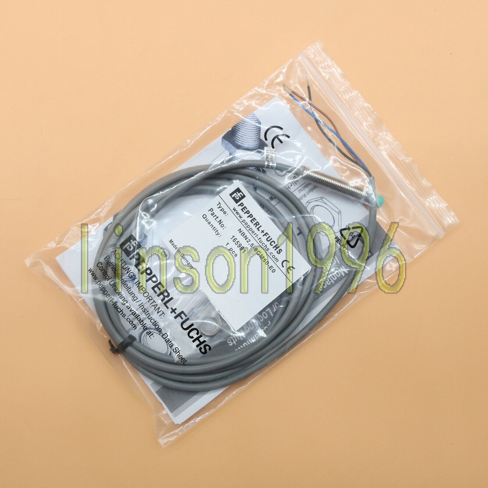 1PC Pepperl+Fuchs Proximity Switch NBN2.5-8GM50-E0 - PEPPERL+FUCHS