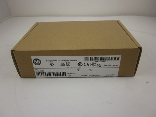 1-Unit NEW Allen Bradley 5069-IB8S Compact DC Safety Input - ALLEN BRADLEY
