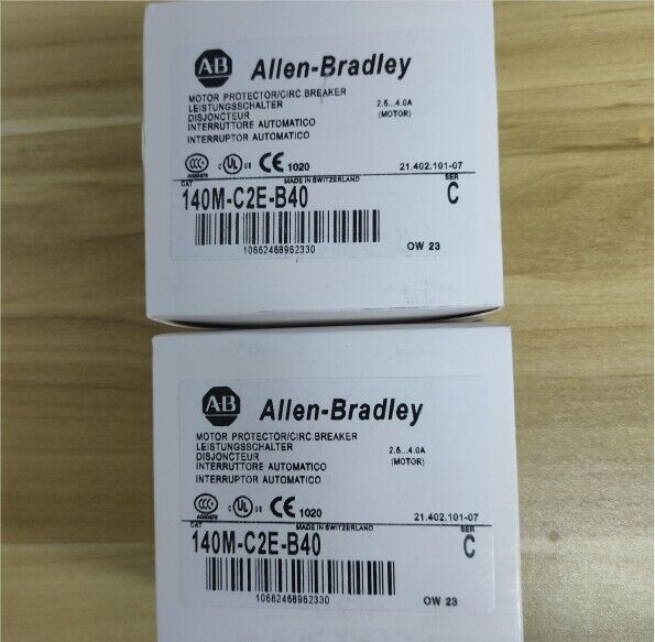 NEW IN BOX Motor Protection Circuit Breaker Overload 140M-C2E-B40 Allen Bradley - KOEED