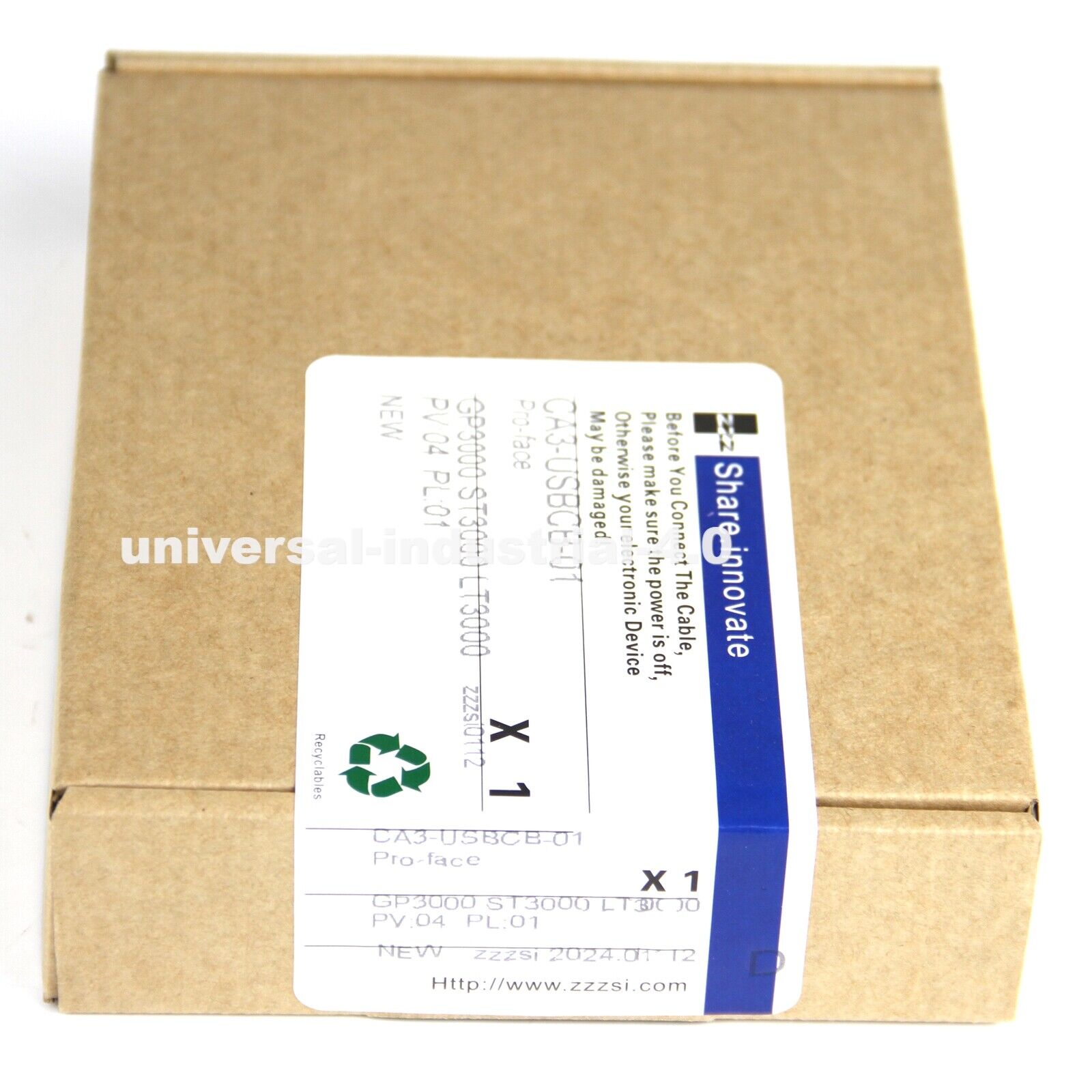 NEW CA3-USBCB-01 Programming Cable USB2.0 Adapter for Pro-face GP3000/400 - BRAND NAME