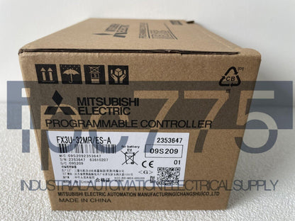 Mitsubishi FX3U-32MR/ES-A PLC Controller - MITSUBISHI