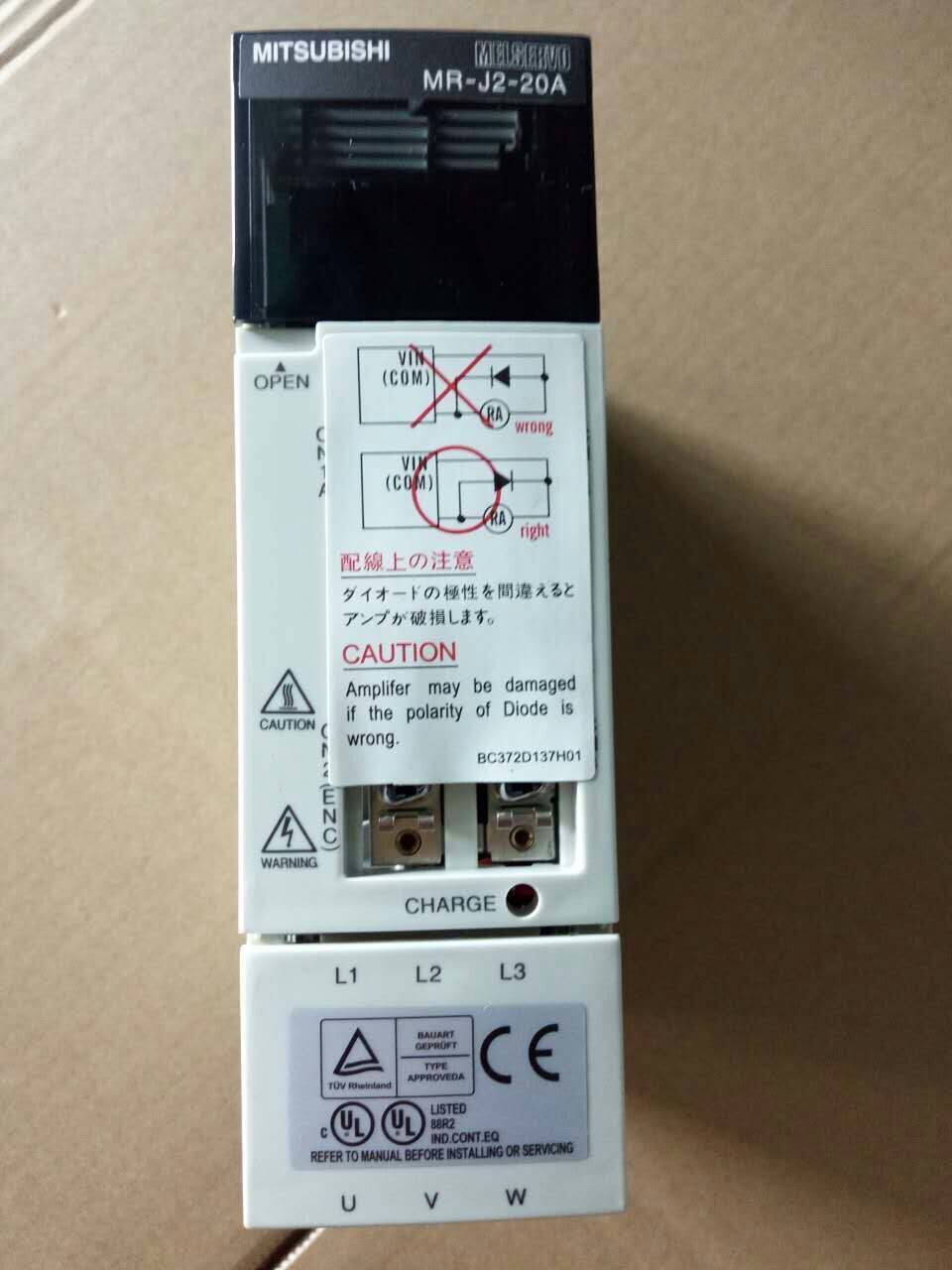 MITSUBISHI AC SERVO DRIVER MR-J2-20A MRJ220A