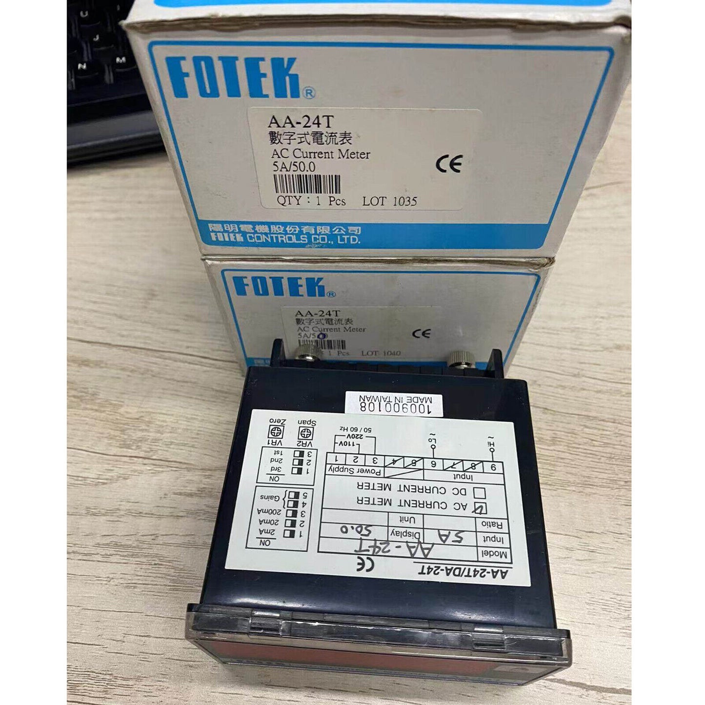 new Fotek Aa-24t Digital Display Table 6months