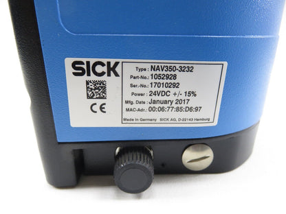 Sick LiDAR Sensors: NAV350-3232, Part no. 1052928 - SICK