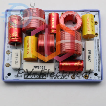 1pcs for KASUN AS-33C 3 Way Hi-Fi Speaker Frequency Divider Crossover Filters