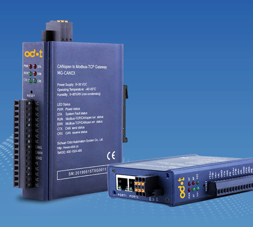 new ODOT CANopen to Modbus TCP Ethernet Protocol Converter Industrial Gateway - KOEED