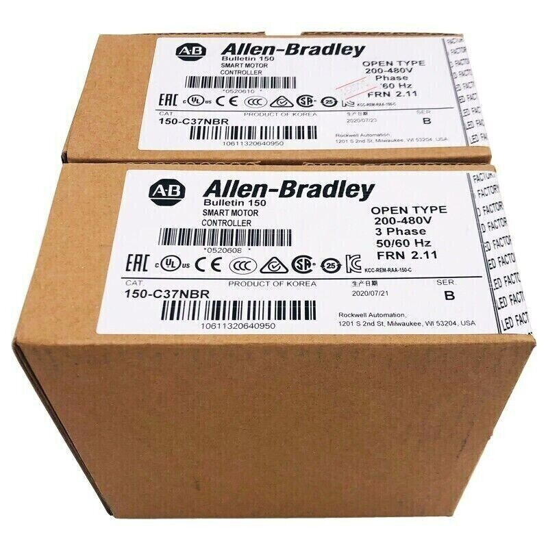 Allen-Bradley Smart Motor Controller 150-C37NBR SMC-3 37A - ALLEN-BRADLEY
