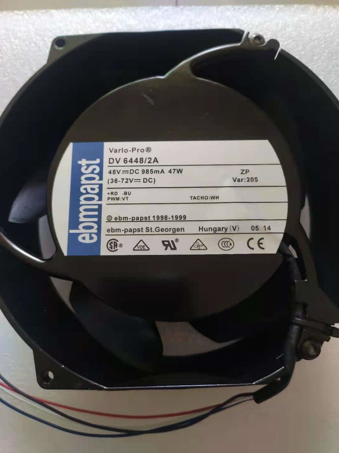 new 1 PCS  Aluminum frame fan  DV6448/2A   DC 48V 875MA 42W  4 wire