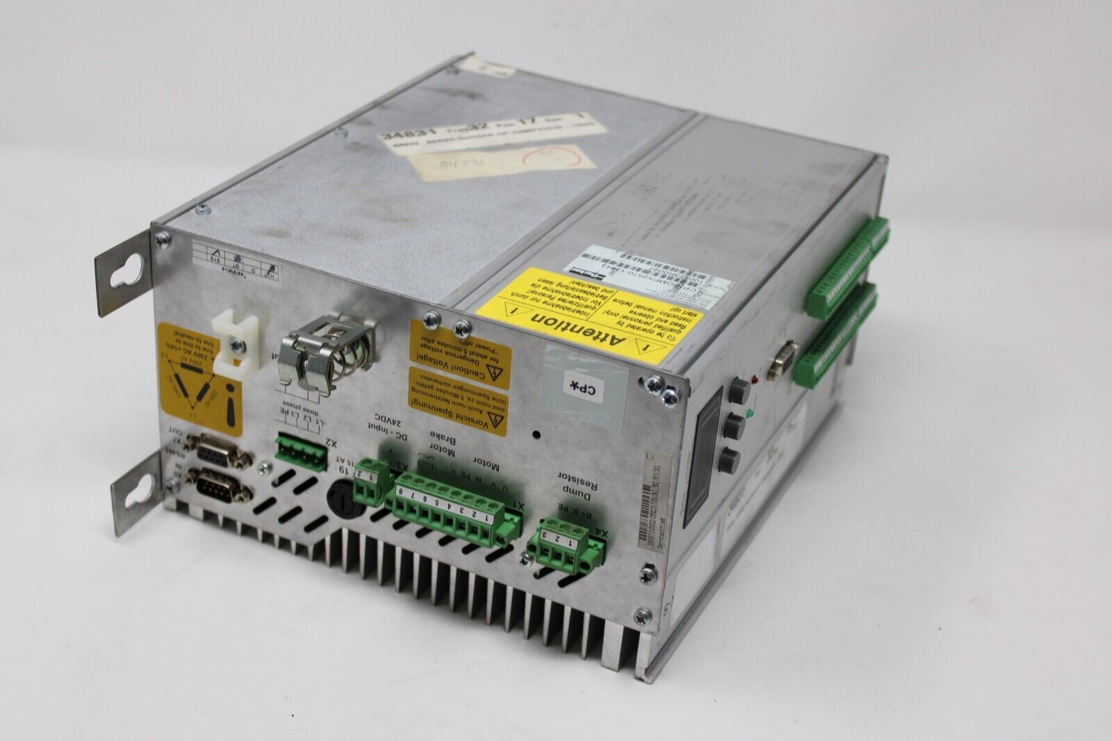 used Parker CPX2570S/A1/E2/F3/S1 AC Servo Drive