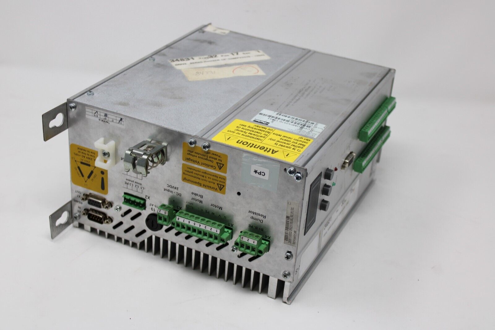 used Parker CPX2570S/A1/E2/F3/S1 AC Servo Drive - PARKER