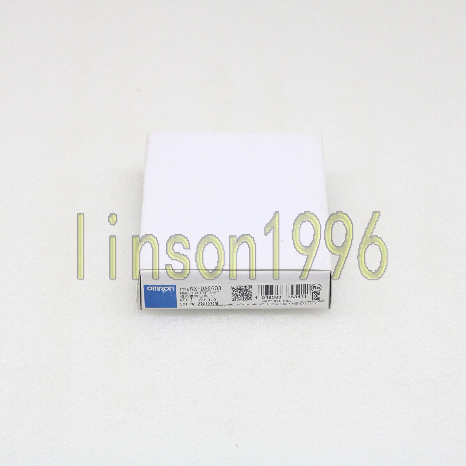 OMRON NX-DA2603 Analog Output Unit - OMRON