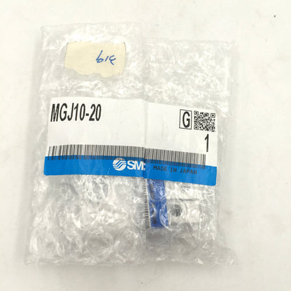SMC MGJ10-20 Miniture Air Cylinder with Guide Rod Plate, Rubber Cushio