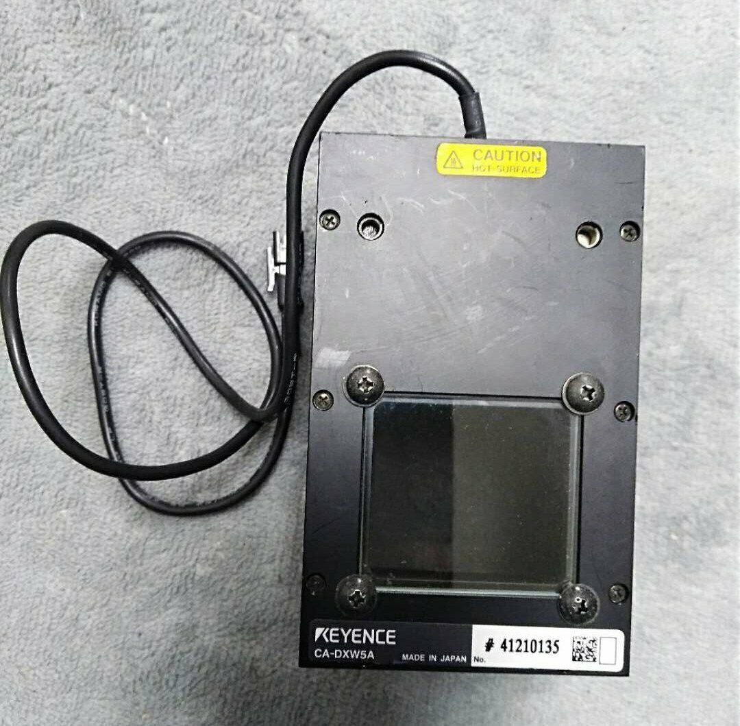 used 1PCS  FOR KEYENCE CA-DXW5A Coaxial light source