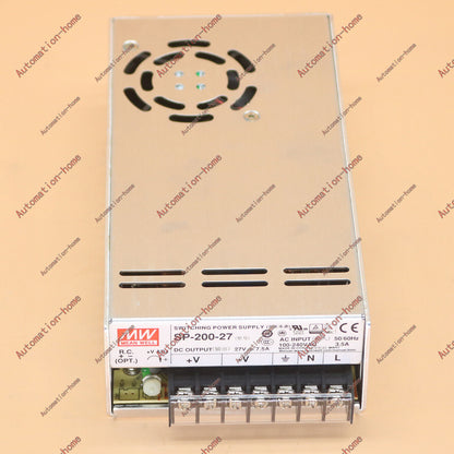 MEAN WELL SP-200-27 27V 7.5A Power Supply - MEAN WELL
