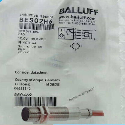 1PC BALLUFF Proximity Sensor BES 516-105-SA5 Fast - BALLUFF