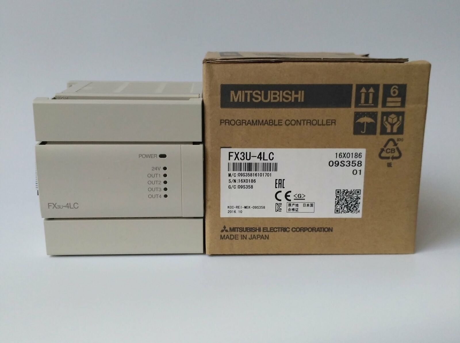 Mitsubishi FX3U-4LC PLC Module - MITSUBISHI