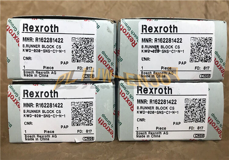 new 1x R162281422 Rexroth RUNNER BLOCK BLOCK BALL BEARING - REXROTH