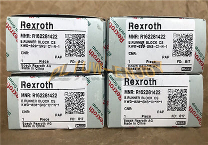 new 1x R162281422 Rexroth RUNNER BLOCK BLOCK BALL BEARING - REXROTH