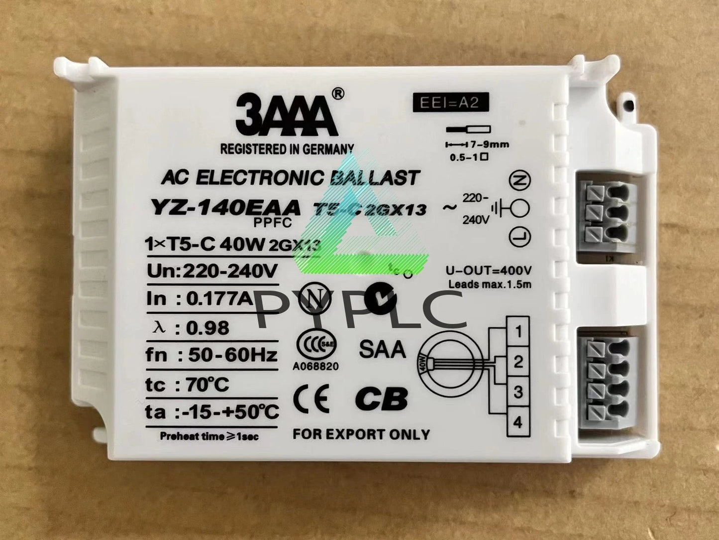 1PCS For ballast YZ-140EAA FC /T5-C 40W ring 40W lamp tube ballast～