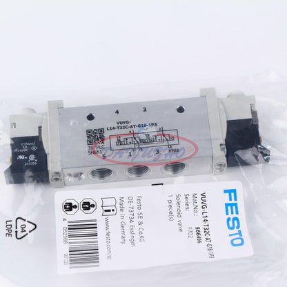 FESTO Solenoid Valve VUVG-L14-T32C-AT-G18-1P3 - FESTO