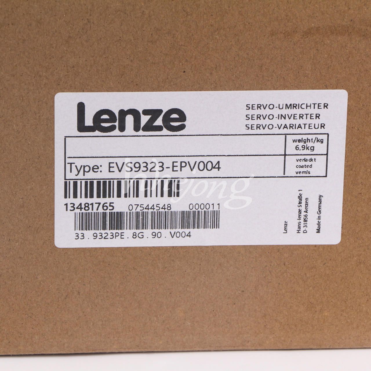 new 1PCS  LENZE Servo Drive Inverter EVS9323-EPV004 EVS9323EPV004 LENZE