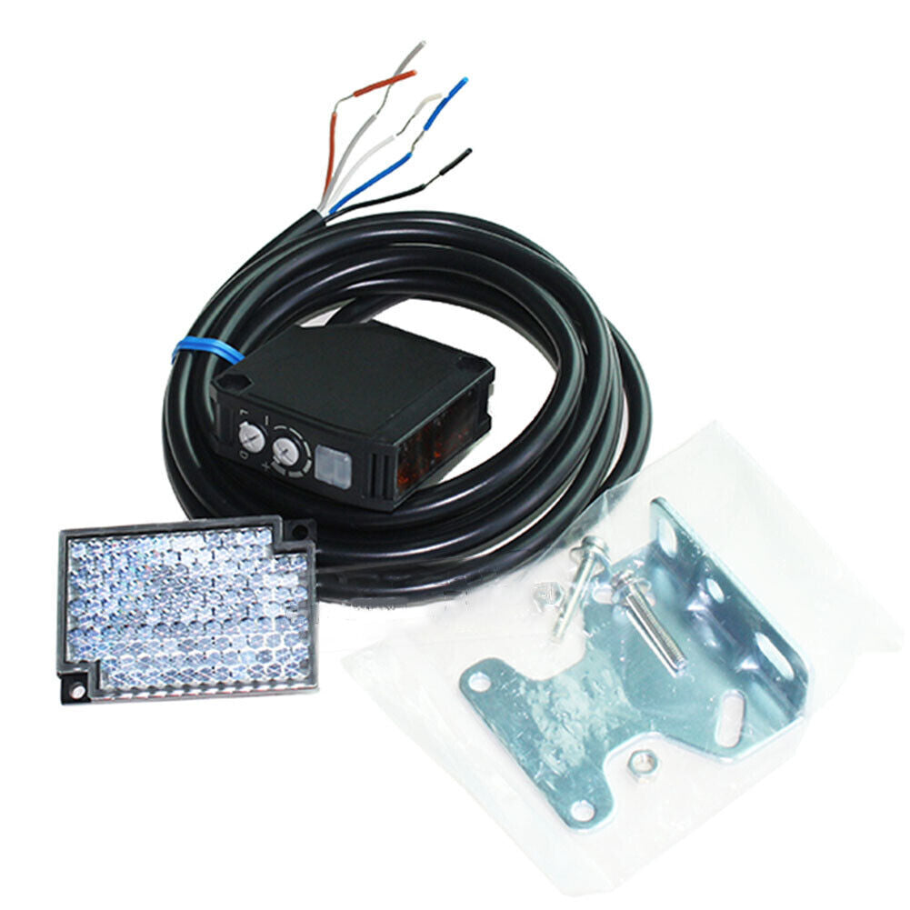 Photoelectric Sensor For Omron E3JK-RR12-C AC/DC 24~ 240V Replacement E3JK-R4M2