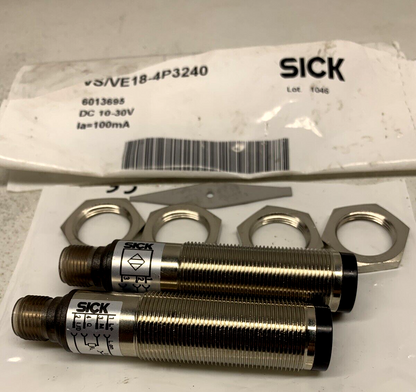 new SICK VS/VE18-4P3240 THROUGH BEAM SENSOR - SICK