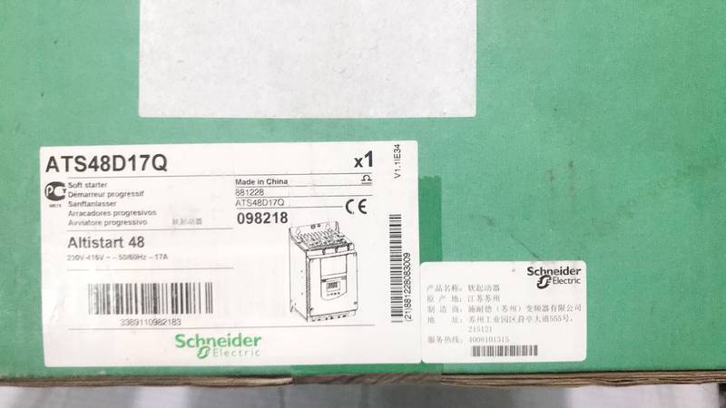 new 1PC Schneider ATS48D17Q PLC Module ATS48D17Q In Box ping - SCHNEIDER