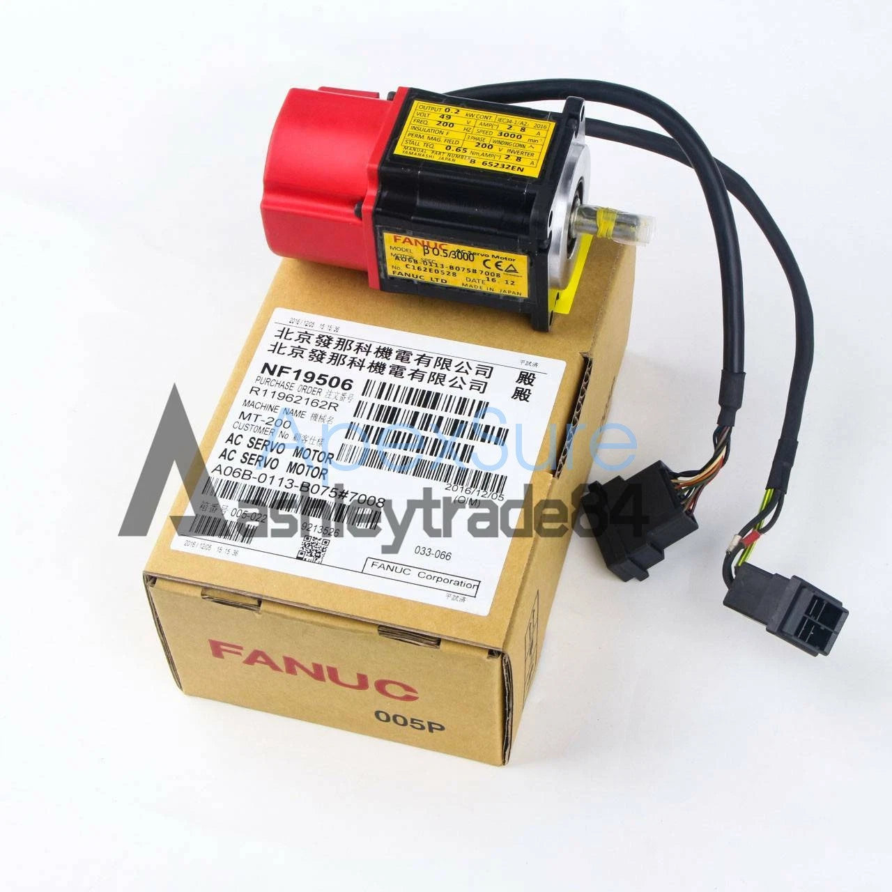 1PC FANUC A06B-0113-B075#7008 SERVO MOTOR